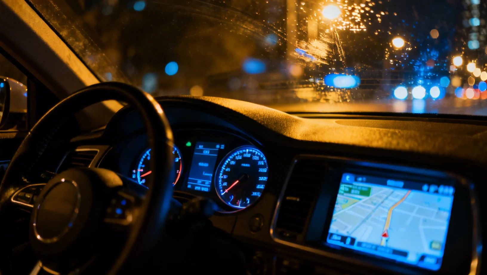 Tableau de bord automobile